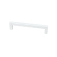 Vedbæk • Square kitchen handle, white