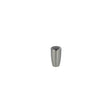 Vejers conical furniture knob, stainless steel look