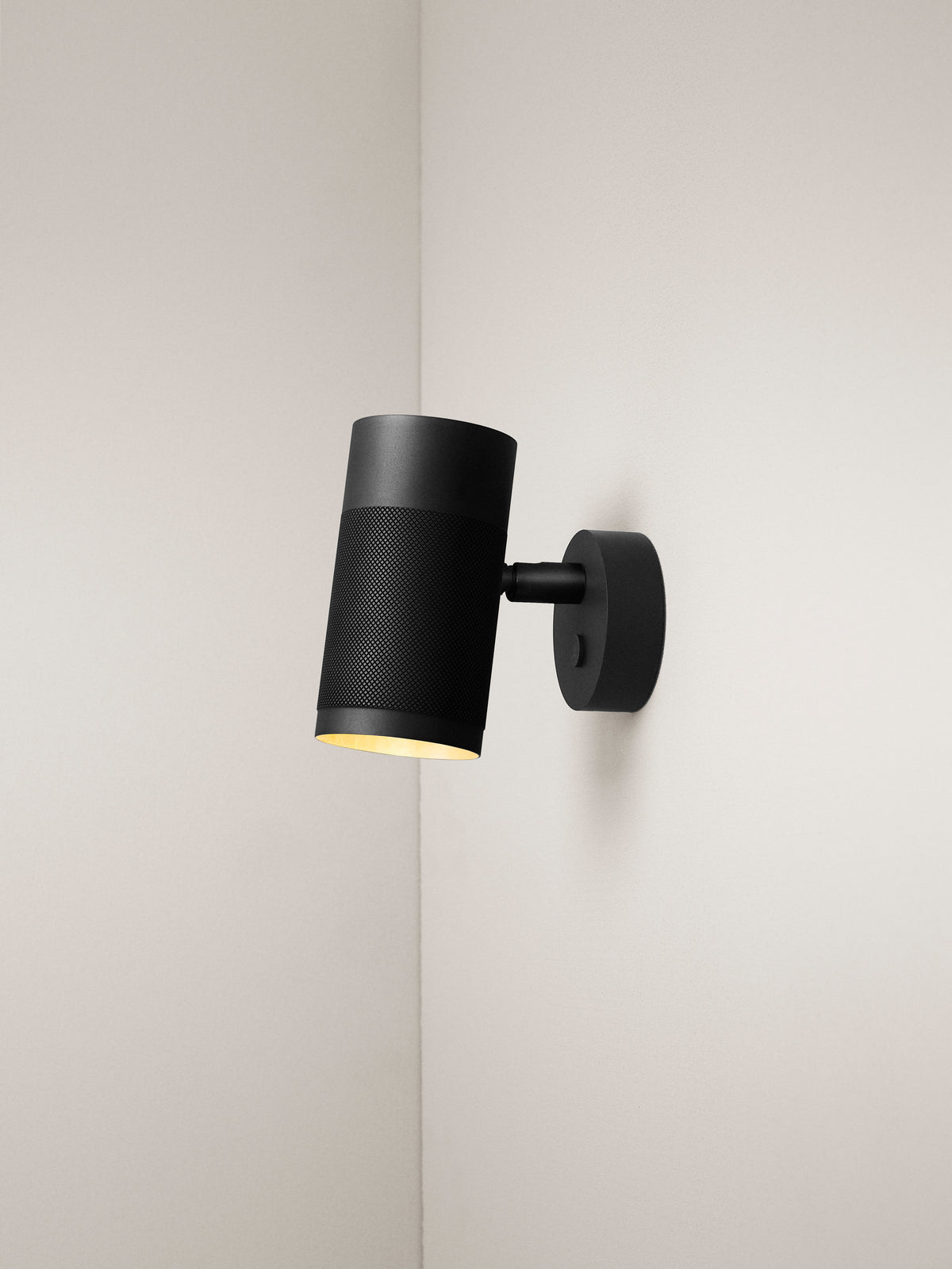 Patrone væglampe small, sortbruneret messing • Thorup Copenhagen - Copenhagenhomedesign