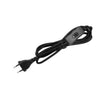 Fabric-covered cable with switch, black • Design by Us