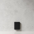 Metal wastepaper bin, black • NICHBA