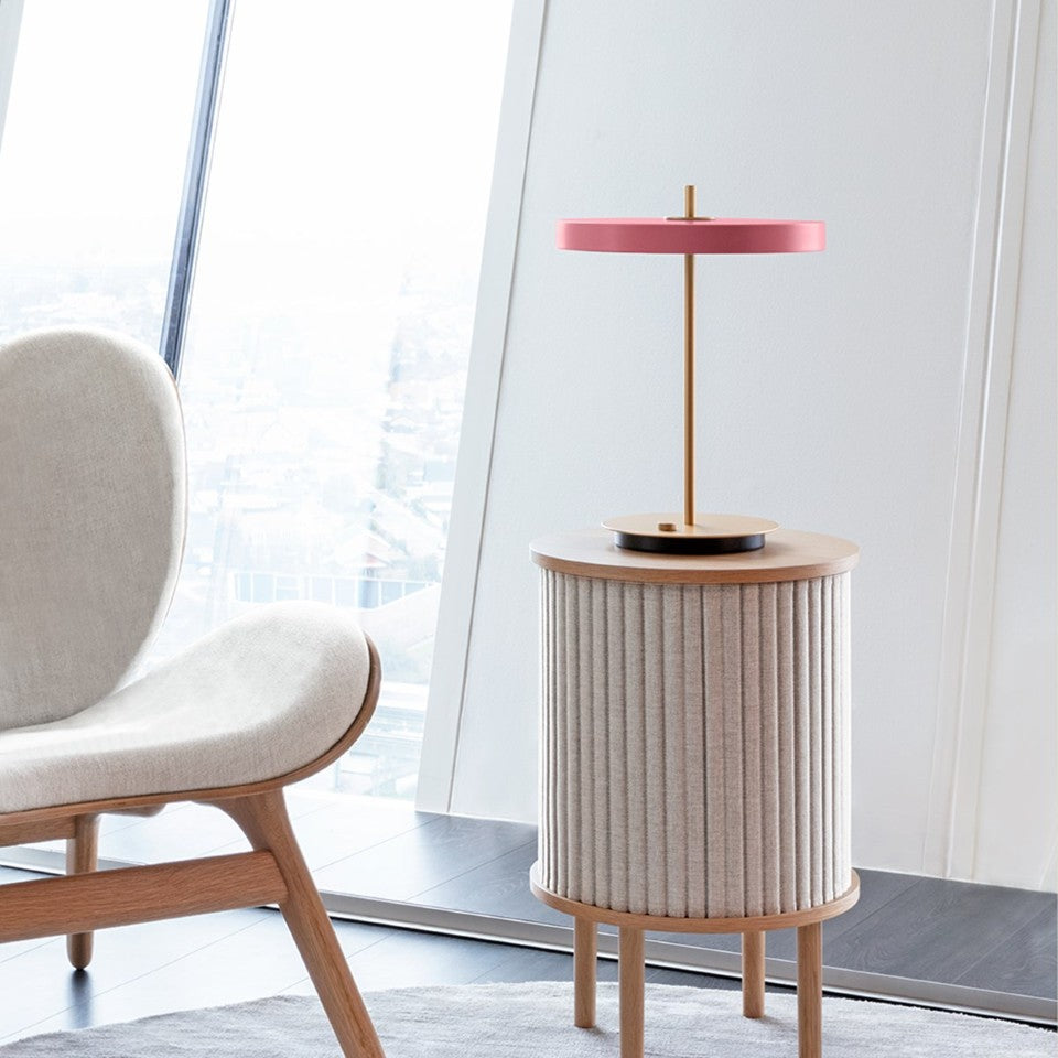 Asteria Table bordlampe, rose og messing • UMAGE - Copenhagenhomedesign