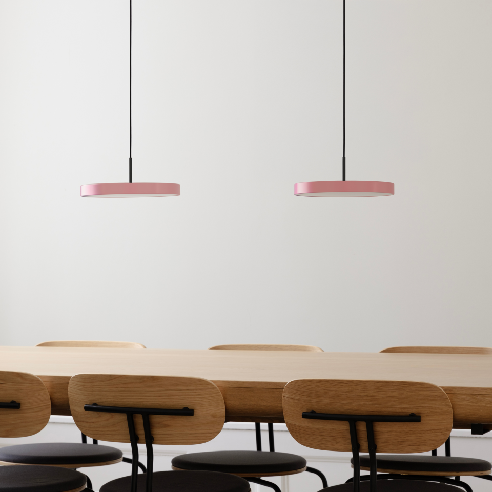 Asteria pendel, rose og sort • UMAGE - Copenhagenhomedesign