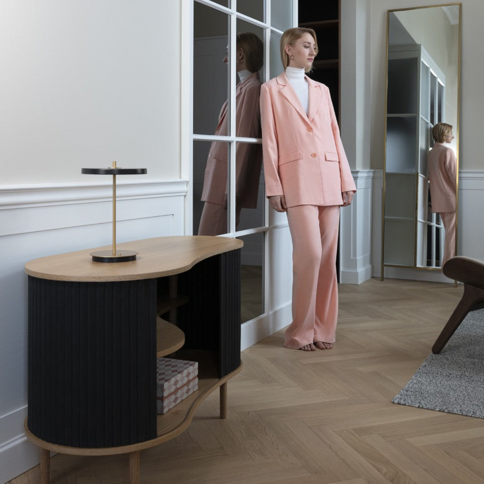 Asteria Table bordlampe, grå og messing • UMAGE - Copenhagenhomedesign