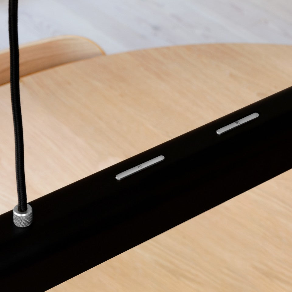 Hazel Branch pendel, sort og stål • UMAGE - Copenhagenhomedesign