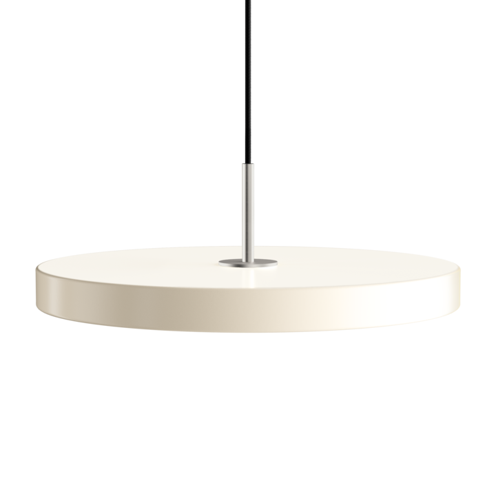 Asteria pendel, hvid og stål • UMAGE - Copenhagenhomedesign