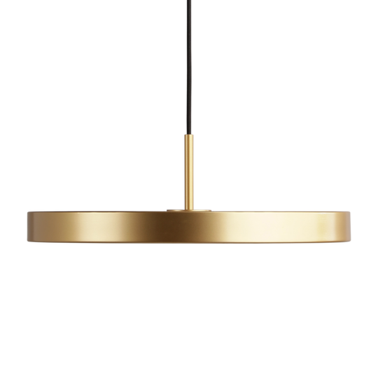 Asteria pendant light, brass • UMAGE