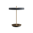 Asteria Table table lamp, grey and brass • UMAGE