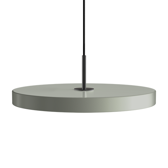 Asteria pendant light, olive and black • UMAGE