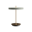Asteria Table table lamp, olive and brass • UMAGE