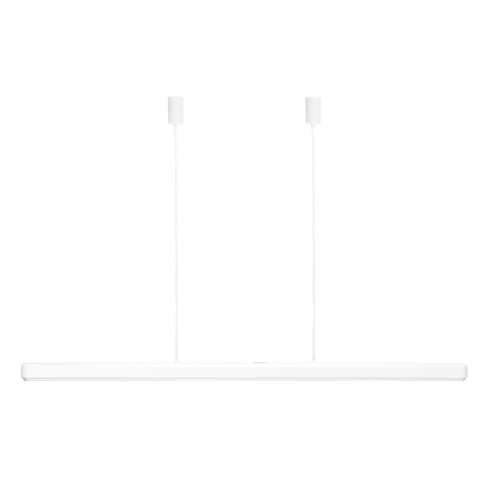 Hazel Branch pendant light, white and steel • UMAGE