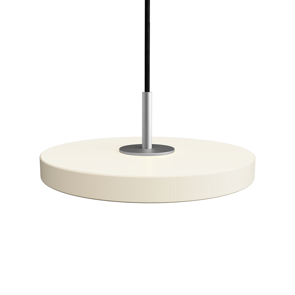 Asteria pendel, hvid og stål • UMAGE - Copenhagenhomedesign