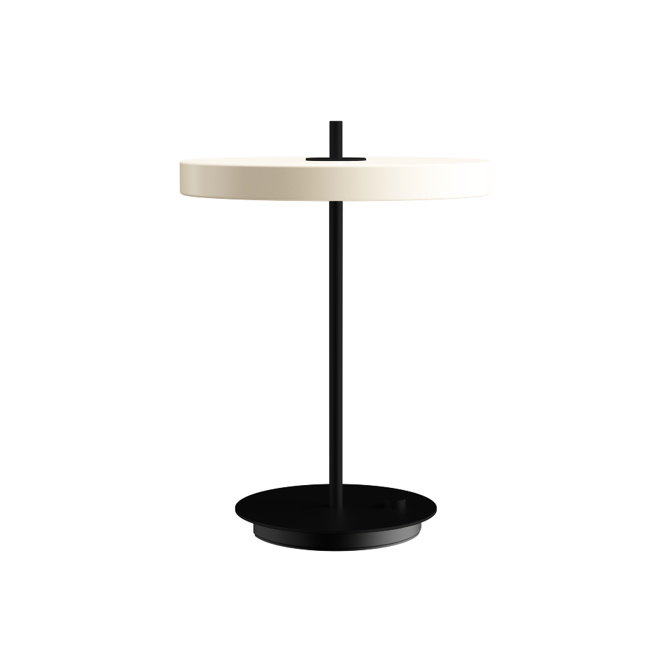Asteria Table bordlampe, hvid og sort • UMAGE - Copenhagenhomedesign