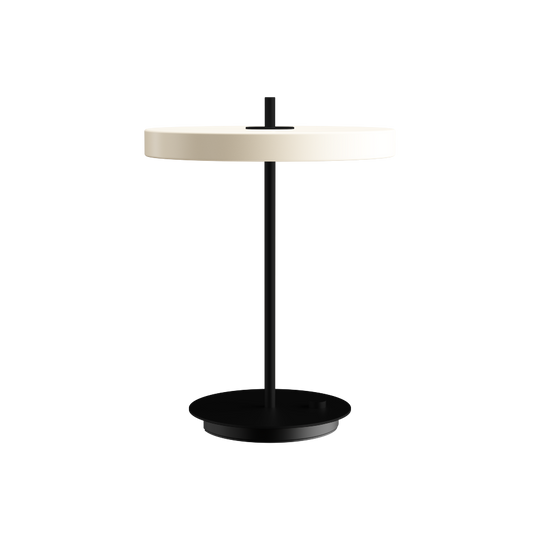 Asteria Table table lamp, white and black • UMAGE