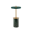 Asteria Move Mini, portable table lamp, green marble • UMAGE