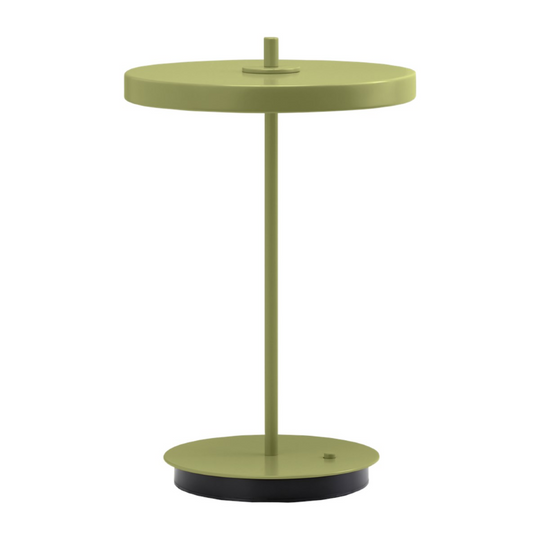 Asteria Move Monochrome, portable table lamp, green (leaf) • UMAGE