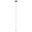 Rosette Mini, ceiling rose with cable and lamp holder G4, black • UMAGE