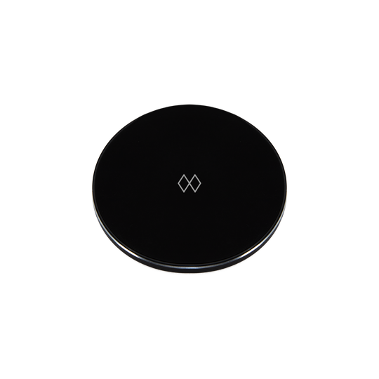 Unifier, wireless charger, black and chrome • UMAGE