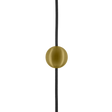 Cord Connector cable connector, brushed brass look • UMAGE