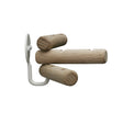 3Hooks 3-in-1 hook in oak/white • Nordic Function