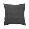 Luxury Light Linen cushion cover, 50 × 50 cm – COAL • Cozy living