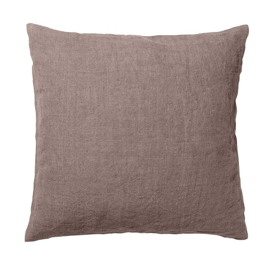 Luxury Light Linen cushion cover, 50 × 50 cm – LAVENDER • Cozy living