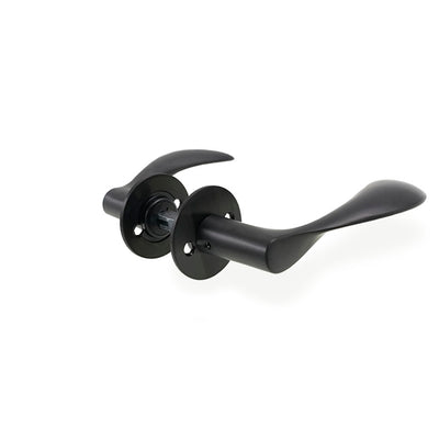 Arne Jacobsen dørhåndtag - AJ111 dørgreb, sort (PVD sort), stor model  • d line