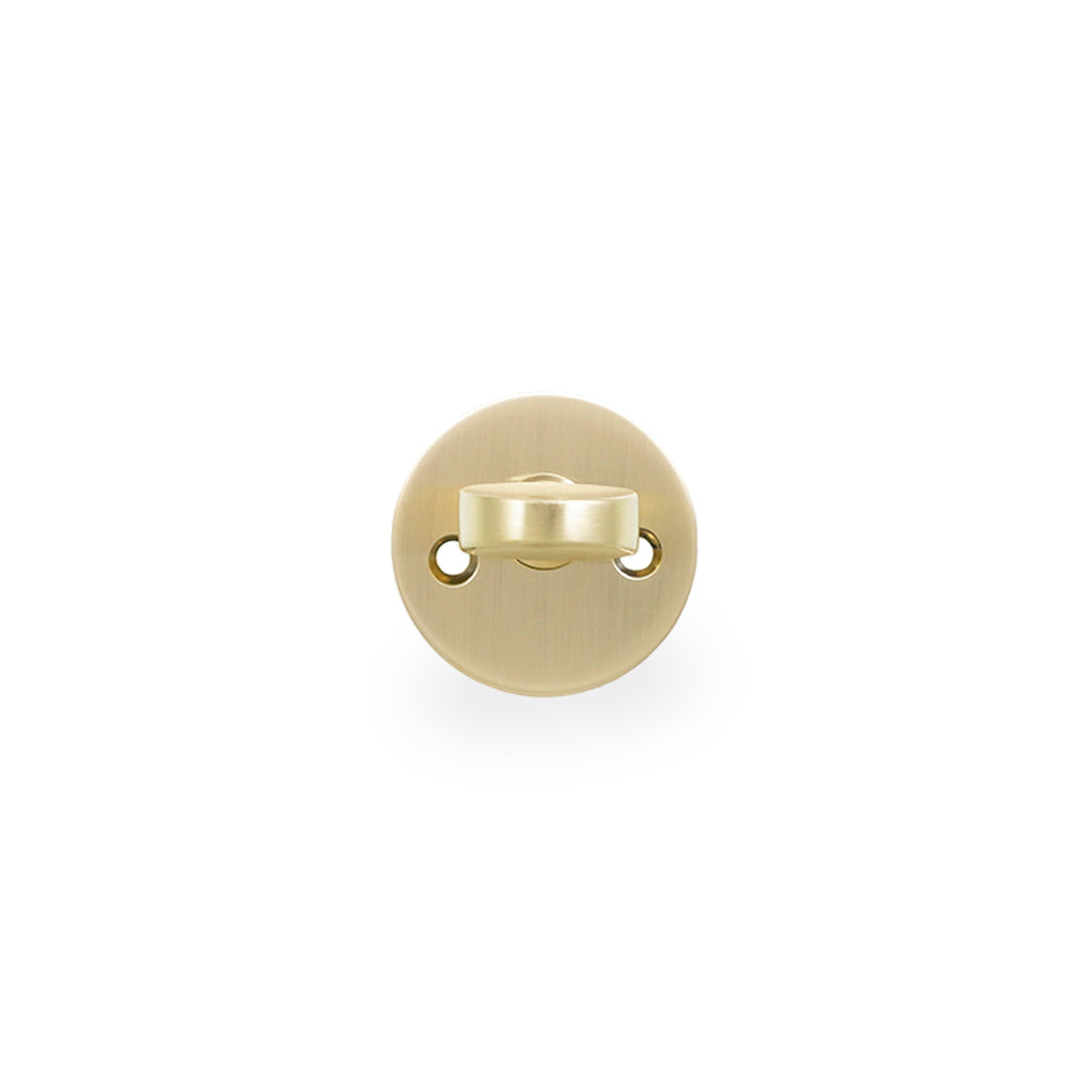 Arne Jacobsen vrider til hoveddør i børstet messing c/c 30 mm. ASSA - Copenhagenhomedesign