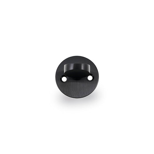 Arne Jacobsen entrance-door thumbturn, ASSA, 30 mm centres, black PVD
