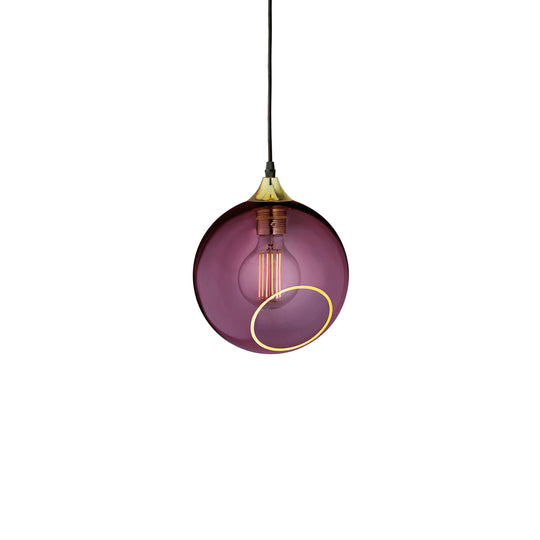 Ballroom pendant light, purple rain • Design by Us