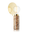 Blindspot table lamp, brown • Design by Us
