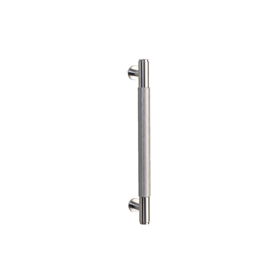 Cross back-to-back door pulls in solid stainless steel, pair • Buster + Punch