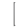 Cross back-to-back door pulls in black aluminium, pair 774 mm • Buster + Punch