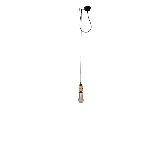 Hooked 1.0 Nude pendant light in brass • Buster + Punch