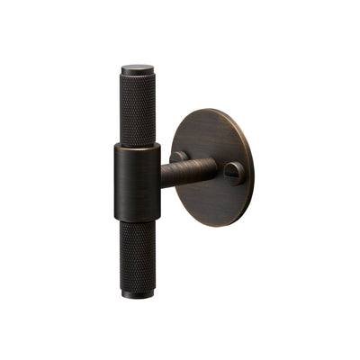 Cross T-Bar in burnished brass with backplate • Buster + Punch