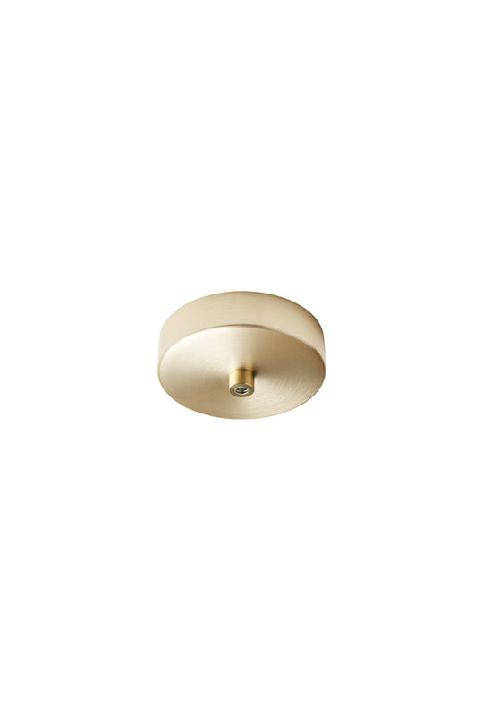 Canopy 1 ceiling canopy, satin brass • NUURA