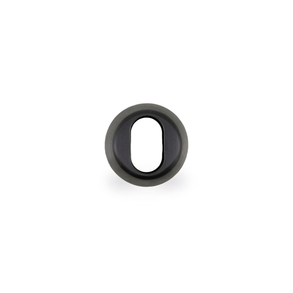 Cylinderring, sort (PVD sort), passer bl.a. til AJ dørgreb • d line - Copenhagenhomedesign