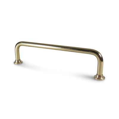 Frederiksberg cabinet handle in polished brass without lacquer • Chr. Jørgensen