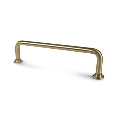 Frederiksberg cabinet handle in brushed brass without lacquer • Chr. Jørgensen