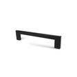 Bagsværd angular cabinet handle, matt black