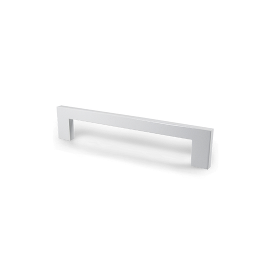 Bagsværd • Angular cabinet handle, white
