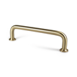 Rungsted handle in brushed brass with matt lacquer and separate bases • Chr. Jørgensen