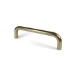 Dragør • Bow handle in solid polished brass with clear lacquer
