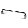 Ordrup • Polished chrome handle with separate bases