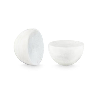 Get a Grip #1 Marble cabinet knob, white (2 pcs.) • Design by Us