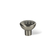 Haarby • Cabinet knob with hole pattern, stainless steel look