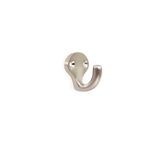 Karlskrona hook, satin nickel, 29 mm