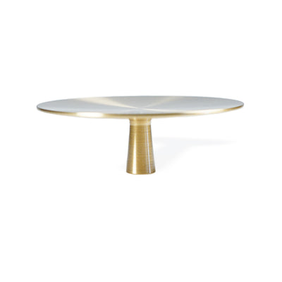 København cabinet knob, lacquered brushed brass – Ø 75 mm • Chr. Jørgensen