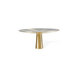 København cabinet knob, lacquered brushed brass – Ø 55 mm • Chr. Jørgensen