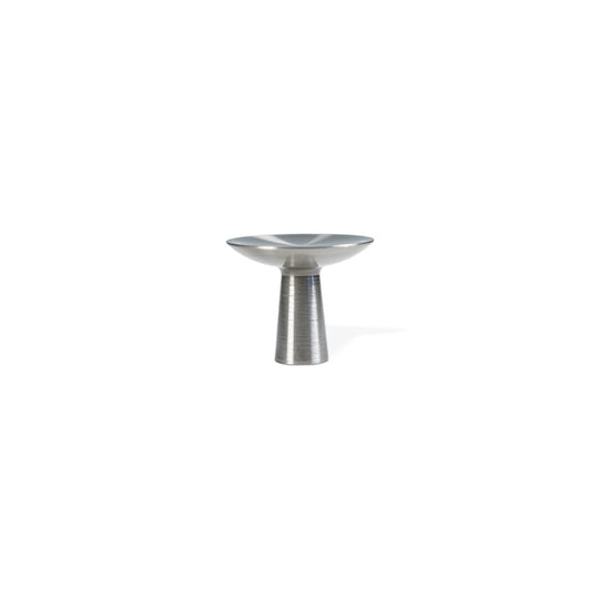 København cabinet knob, stainless steel look – Ø 30 mm